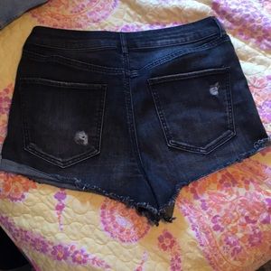 Used Charlotte Russ black High waist shorts.
